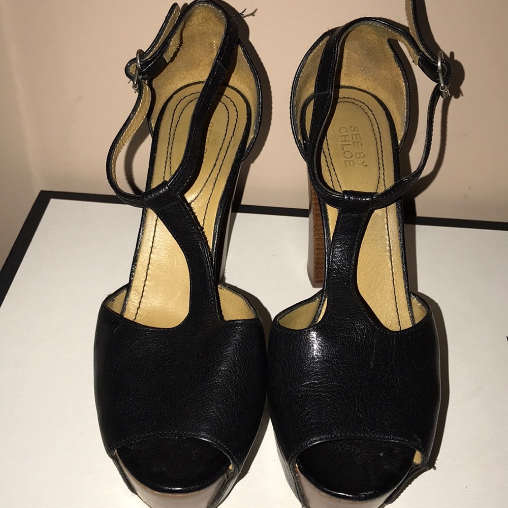 See by Chloe platform shoes